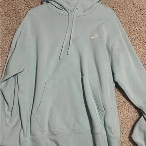 Light blue nike hoodie
